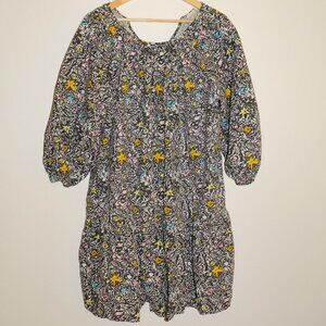 Balloon-sleeve garden dress by Levi's